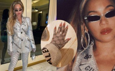 Beyonce shkëlqen e mbuluar me kristale në veshje nga Gucci dhe Balenciaga