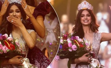 “Miss India”, Harnaaz Sandhu kurorëzohet me”Miss Universe 2021″