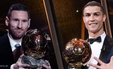 Messi fitoi Topin e Artë – por Ronaldo ka më shumë pikë të grumbulluara në histori të çmimit prestigjioz