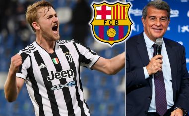 Plani i Barcelonës për të transferuar De Ligtin nga Juventusi