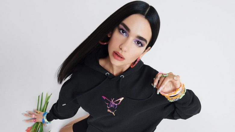 Dua Lipa në bashkëpunim me Puma lansojnë veshjet e para të koleksionit “Flutur”