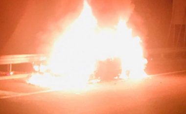 Shpërthen vetura e kryetarit të Odës Ekonomike të Energjetikës së Maqedonisë Gjorgji Manaskov