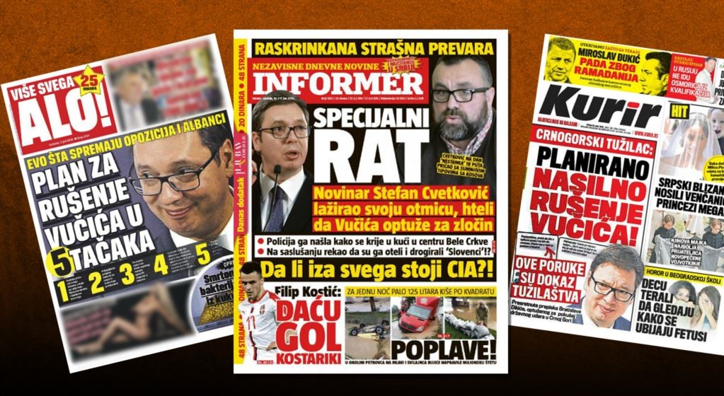 Mediet e afërta me pushtetin në Serbi – Informer, Alo dhe Espreso vlerësohen me çmimin ‘Pinocchio’ për dezinformim dhe lajme të rreme