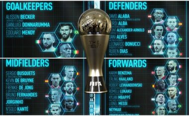‘FIFPro’ zbulon listën me 23 lojtarët më të mirë nga ku do të zgjidhet formacioni i vitit