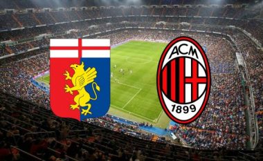 Milani luan për tri pikë ndaj Genoas – formacionet zyrtare
