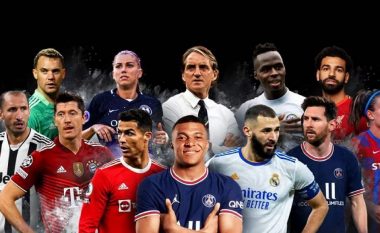 ‘Globe Soccer Awards 2021’: Lewandowski humb përballë Mbappe – të gjithë fituesit në ceremoninë e Dubait