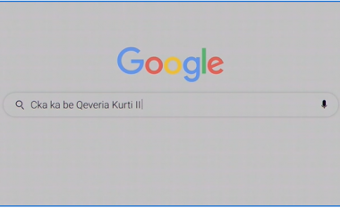 Albin Kurti e pyet Google-n se çka bëri qeveria e tij për 9 muaj mandat