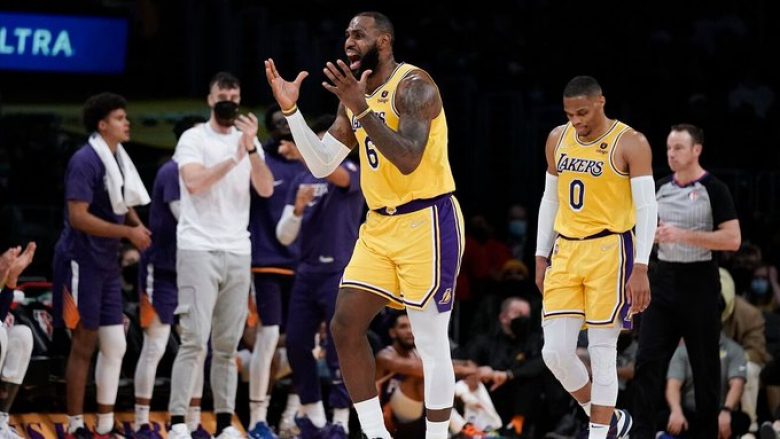 Këndellen Lakers, mposhten Warriors – rezultatet e takimeve në NBA