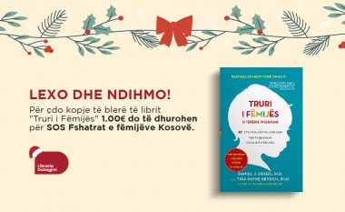 LEXO DHE NDIHMO – Për çdo kopje të blerë të librit “Truri i fëmijës”, 1.00€ do të dhurohen për SOS Fshatrat