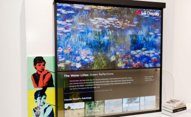 LG prezanton një ekran transparent OLED