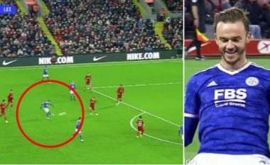 Goli i Maddison nga 25 metra ndaj Liverpoolit ka pushtuar rrjetet sociale