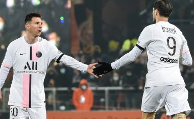 Notat e lojtarëve: Lorient 1-1 PSG, Messi dhe Hakimi me vlerësim të lartë