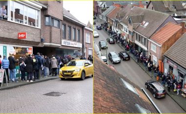 Në qytetin në kufirin e Belgjikës dhe Holandës radhë të gjata njerëzish, shkak fishekzjarrët
