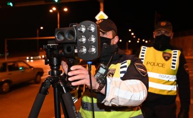 MPB Maqedoni: Janë sanksionuar 209 shoferë për tejkalim të shpejtësisë së lejuar