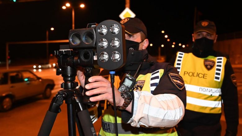 MPB Maqedoni: Janë sanksionuar 209 shoferë për tejkalim të shpejtësisë së lejuar