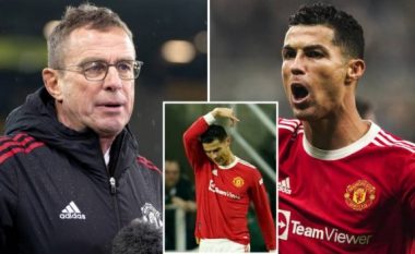 Tre yjet e Man Utd kanë 'frikë' nga Ronaldo, Rangnickut i kërkohet ta largojë atë