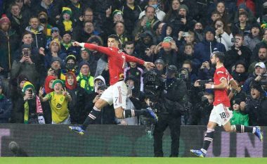 Man Utd fiton me vështirësi ndaj Norwichit, Ronaldo hero i Djajve të Kuq