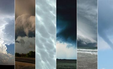Këto janë gjashtë lloje resh që mund të shihni gjatë stuhive të forta