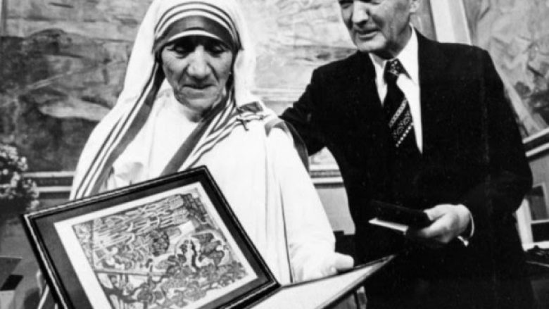 41 vjet nga ndarja e çmimit Nobel për Nënë Terezën