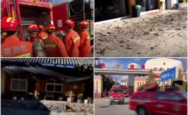 Tërmeti me fuqi shkatërruese prej 5.5 shkallë të Rihterit godet qytetin kinez, lëndohen 15 persona – pamjet amatore shfaqin momentin kur gjithçka dridhet