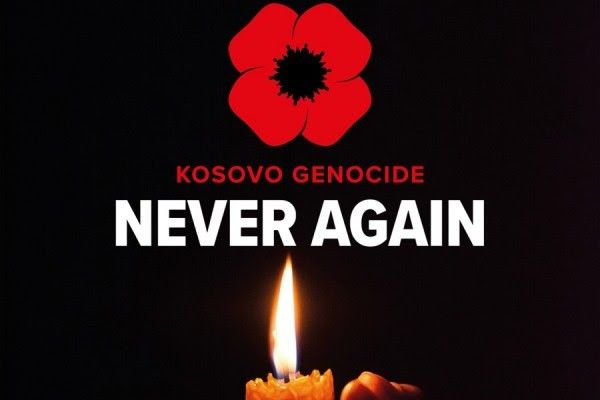 Today, candles are lit to remember the victims of the Serbian genocide