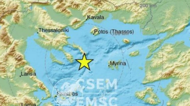 Një tërmet i fuqishëm godet Greqinë, lëkundjet ndjehen nga Shqipëria e deri në Turqi