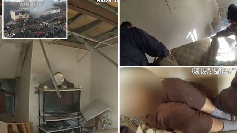 Policia e New Yorkut shpëton gruan që kishte ngecur nën shtrat, pas shpërthimit që shembi pjesërisht një objekt si pasojë e rrjedhjes së gazit