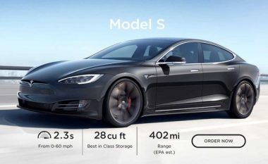 Rezultate të dobëta për Tesla Model S, vetura elektrike me më së shumti “defekte”