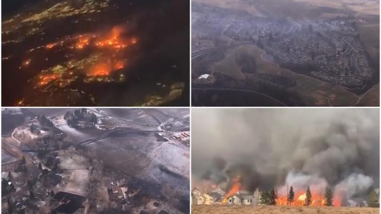 Pamje rrëqethëse nga Colorado, zjarri që shpërtheu në zonën malore i bëri shkrumb e hi afro njëmijë shtëpi  