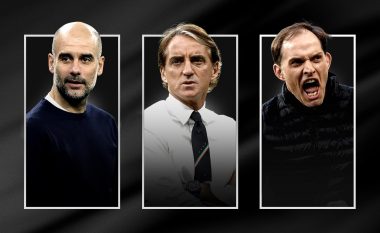 Mancini, Guardiola dhe Tuchel janë në garë për çmimin si trajneri më i mirë nga FIFA