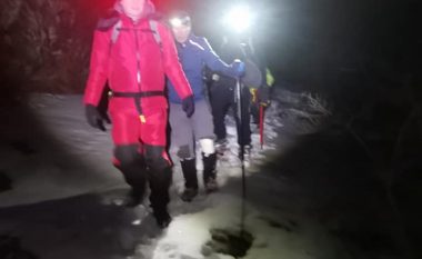Drejtoria për Mbrojtje dhe Shpëtim Maqedoni: Shpëtohen dy alpinistë në malin Sharr