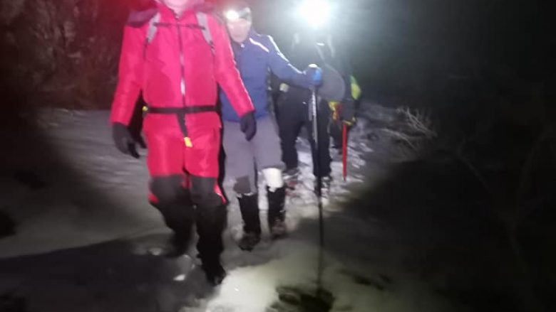 Drejtoria për Mbrojtje dhe Shpëtim Maqedoni: Shpëtohen dy alpinistë në malin Sharr