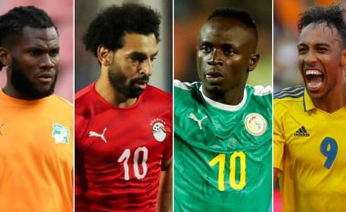 Salah, Mane, Kessie e Aubameyang: Kush janë 15 lojtarët më të mirë në Kupën e Kombeve të Afrikës 2021?