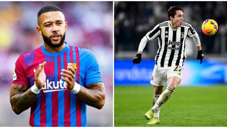 Juventusi mendon transferimin e Depay si zëvendësues të Chiesas së lënduar  