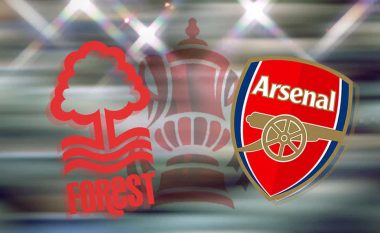 Formacionet zyrtare: Nottingham – Arsenal