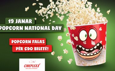 Popcorn FALAS në Cineplexx për “Popcorn National Day”