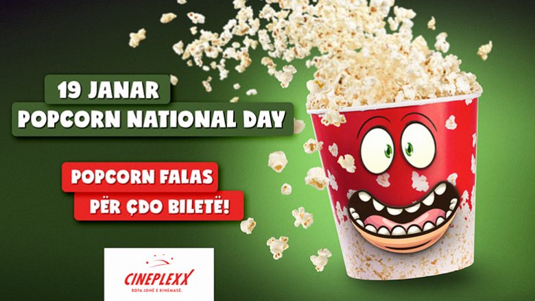 Popcorn FALAS në Cineplexx për “Popcorn National Day”