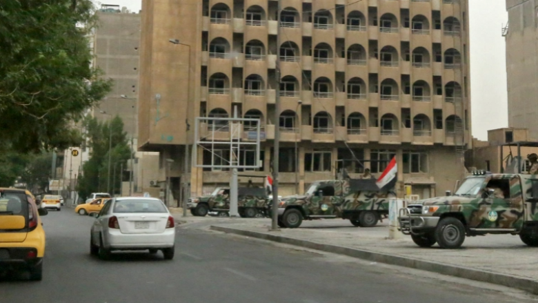 Dy civilë të lënduar për shkak të një sulmi me raketa në Zonën e Gjelbër të Bagdadit