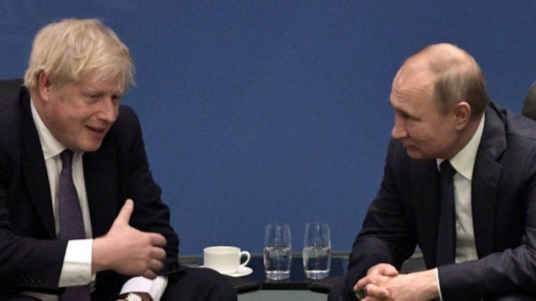 Kryeministri britanik Boris Johnson do të telefonojë presidentin rus Vladimir Putin