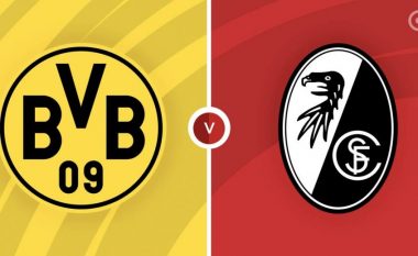 Formacionet zyrtare, Borussia Dortmund – Freiburg: Milionerët duan të afrohen me kreun