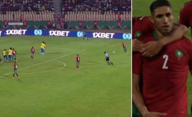 Super goli i Achraf Hakimit nga goditja e dënimit e mban Marokun lider në fazën e grupeve