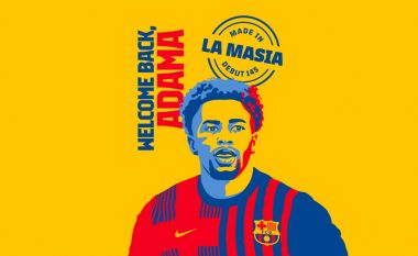Zyrtare: Adama Traore, lojtar i Barcelonës
