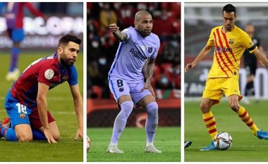 Koha për të diskutuar ‘gardën e vjetër’ te Barcelona: Busquets, Alba dhe Dani Alves, më shumë bëjnë dëm, se sa mirë në skuadër
