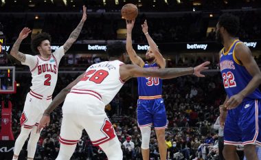 Golden State merr fitore të thellë në udhëtim te Chicago Bulls