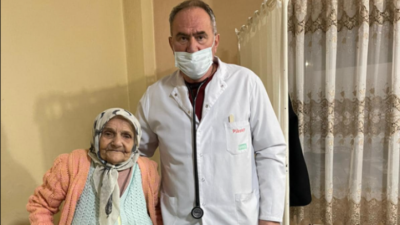 Gruaja 112-vjeçare nga Prizreni vizitohet në QKMF – mjeku thotë se gëzon shëndet të mirë