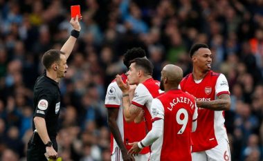 Arsenali vendosi rekord në Ligën Premier për kartonët e kuq