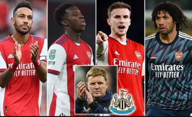 Newcastle synon transferimin e katër lojtarëve të Arsenalit këtë janar