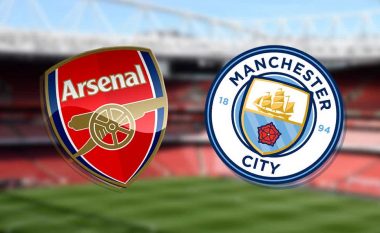 Arsenal – Man City, formacionet zyrtare të derbit të parë për vitin 2022