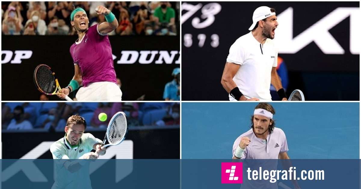 Australian Open semifinals, two names are required for the grand final