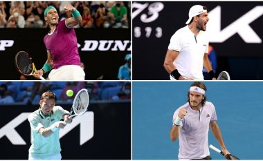 Gjysmëfinalistët e Australian Open, kërkohen dy emra për finalen e madhe